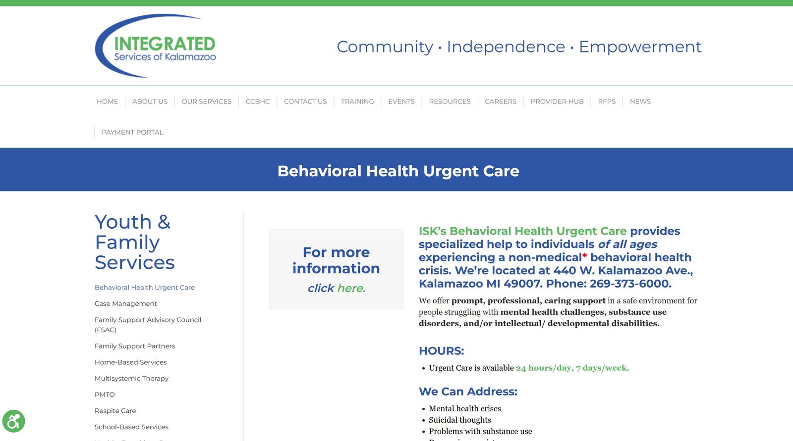 Behavioral Health Urgent Care preview